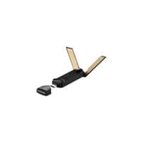 Бездротовий адаптер Asus USB-AX56 (AX1800, WiFI 6, USB 3.2, MU-MIMO, OFDMA, 4T4R, WPA3, зовнішня антена)