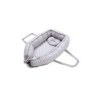 Кокон для новорожденных Верес Smiling Animals white-grey (450.14)