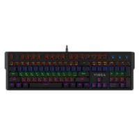 Клавиатура Vinga KBGM160 LED Outemu Blue USB Black (KBGM160V2 Black)