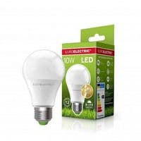 Лампочка EUROELECTRIC LED А60 10W E27 4000K 220V (LED-A60-10274(EE))