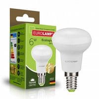 Лампочка Eurolamp LED R50 6W E14 3000K 220V (LED-R50-06142(P))
