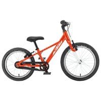 Детский велосипед KTM Wild Cross 16" 2021 оранжево-белый (21245100)