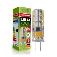 Лампочка Eurolamp LED силікон G4 2W 4000K 12V (LED-G4-0240(12))