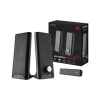 Акустическая система 2E PCS203, 2.0, USB, Metal Black