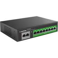 Комутатор Netis P110GC (8xGE PoE, Max PoE 100W, 2xGE uplink RJ45 ports)
