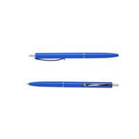 Ручка шариковая Buromax автоматическая COLOR, L2U, 1 мм, синий корпус, синие чернила (BM.8239-02)