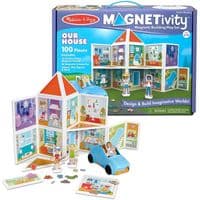 Игровой набор Melissa&Doug магнитный набор построек Наш дом (MD30650)