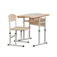 Парта со стулом Сектор Сопрано Бук трансформер (Сопрано Бук)