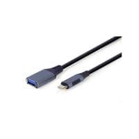 Дата кабелю OTG USB 3.0 AF to Type-C 0.15m Cablexpert (A-USB3C-OTGAF-01)