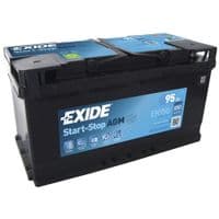 Аккумулятор автомобильный EXIDE START-STOP AGM 95A (EK950)