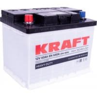 Аккумулятор автомобильный KRAFT 60Ah (+/-) (640EN) (д242*ш175*в190) (76320)