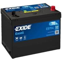 Аккумулятор автомобильный EXIDE EXCELL 70A (EB708)
