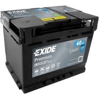 Акумулятор автомобільний EXIDE PREMIUM 60A (EA601)