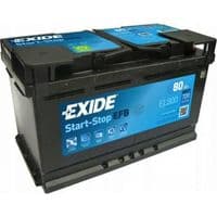 Аккумулятор автомобильный EXIDE START-STOP EFB 80A (EL800)