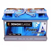 Аккумулятор автомобильный Jenox Classic 77А Ев (-/+) (720EN) (д276*ш175*в190) (R074616AC)