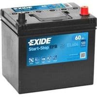 Автомобільний акумулятор EXIDE START-STOP EFB 60A (EL604)