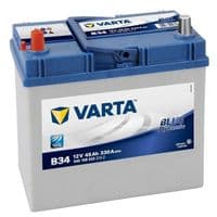 Акумулятор автомобільний Varta Blue Dynamic 45Аh без нижн. бурта (545158033)