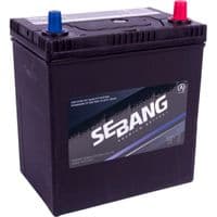 Аккумулятор автомобильный SEBANG 38Ah Ев (-/+) (400CCA) (д189*ш127*в222) (EFB M42L)