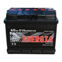 Аккумулятор автомобильный ENERGIA 60А (+/-) (000022387)