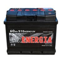 Акумулятор автомобільний ENERGIA 60А (-/+) (000022386)