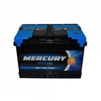 Аккумулятор автомобильный MERCURY battery SPECIAL 74Аh (-/+) (25922)