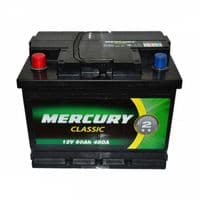 Аккумулятор автомобильный MERCURY battery CLASSIC 60Аh (+/-) (25918)