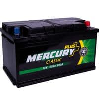 Аккумулятор автомобильный MERCURY battery CLASSIC Plus 100Ah (-/+) (P47282)