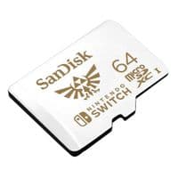 Карта памяти microSDXC (UHS-1) SanDisk For Nintendo Switch 64Gb class 10 (R100Mb/s, W90Mb/s)