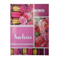 Канцелярська книга Buromax Boho Chic А4 в лінійку 96 аркушів Рожева (BM.2401-110)