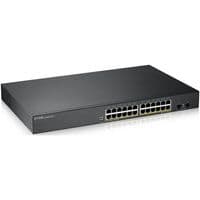 Комутатор ZYXEL GS1900-24HPv2 (GS190024HPV2-EU0101F) (24xGE PoE+, 2хSFP, POE 170W, WebSmart)