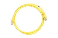 Патч-корд 2E Cat 5e,UTP,RJ45, 26AWG ,7/0.16 Cu, 1.50 m, PVC,Yellow