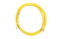 Патч-корд 2E Cat 6, UTP, RJ45, 26AWG, 7/0.16 Cu, 1.50 m, PVC, Yellow