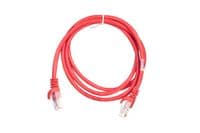 Патч-корд 2E Cat 5e, UTP, RJ45, 26AWG, 7/0.16 CCA, 1.20 m, PVC, Red