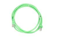 Патч-корд 2E Cat 5e, UTP, RJ45, 26AWG, 7/0.16 CCA, 1.50 m, PVC, Green