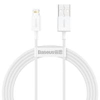 Кабель Baseus Superior Series Fast Charging Data Cable USB to iP 2.4A 1.5m White