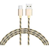 Кабель BOROFONE BX24 Ring current Type-C 1m, Gold