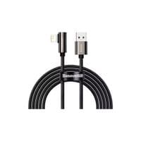 Кабель Baseus Legend Series Elbow Fast Charging Data Cable USB to iP 2.4A 2m Black