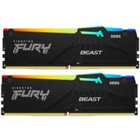 Пам'ять до ПК Kingston DDR5 5600 32GB KIT (16GBx2) FURY Beast RGB