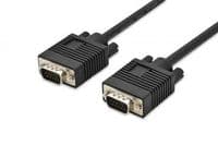 Кабель DIGITUS VGA, M/M, 3.0 m, 2xferrite, black