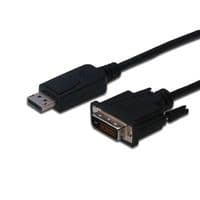 Кабель Digitus DisplayPort-DVI-D (AM/AM) 2m, black