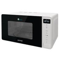 Мікрохвильова пічка Gorenje MO20S4W/ 20 л/800 Вт./сенсорне упр./LED-дисплей/гриль/нержав.сталь
