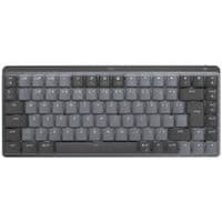 Клавиатура LOGITECH MX Mechanical Mini Minimalist Wireless Illuminated Keyboard - GRAPHITE - US INT'L - 2.4GHZ/BT - EMEA - CLICKY