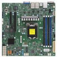 Материнська плата Supermicro mainboard server MBD-X11SCH-LN4F-B Single Socket H4 (LGA 1151), 8 SATA3 (6Gbps); RAID 0, 1, 5, 10; 4x 1GbE LAN with Intel I210-AT; 1 PCI-E 3.0 x8 (in x16) and 1 PCI-E 3.0 x8 slots, 4DIMM slots