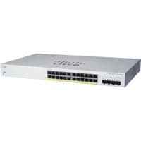 Комутатор Cisco 24x 10/100/1000 ports (195W PoE budget) + 4x GE SFP Smart Switch