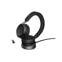 Стереогарнітура Jabra Evolve 2 75 USB-A чорний + База