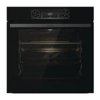 УЦІНКА! Духова шафа Gorenje електрична, 77л, A+, пара, дисплей, чорний