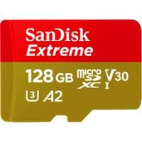 Карта памяти SanDisk 128GB microSDXC C10 UHS-I U3 R190/W90MB/s Extreme V30