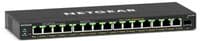 Комутатор NETGEAR GS316EPP 15x1GE PoE+(231Вт), 1xSFP, керований
