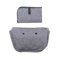 Набір (підкладка та коврик для сповивування) MyMia NV8802GREY сірий