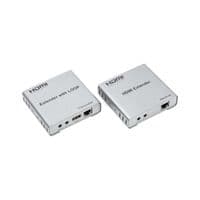 Удлинитель HDMI сигнала PowerPlant HDMI 1080P/60hz, до 200м, через CAT5E/6 (HDES200-KVM) (CA912964)